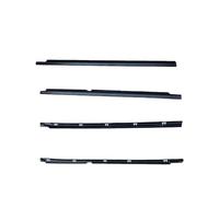 Weatherstrip Seal Belt 4 Pieces Window Glass Rubber Outside MB669117 Sealing Protect For Pajero For 2nd For V20 1989-1999 For Montero 5 Door