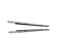 Weatherstrip Seal Belt Car Window Molding Door Weatherstrip Rainproof Weather Glass Sealed Strip For Land For Cruiser For J100 1998~2007(Plating Front 2pcs)