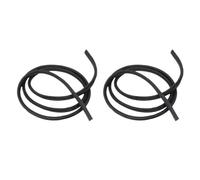 Weatherstrip Seal Rubber 2 Pieces Left and Right Front Door Compatible with F-250 1997 to 2004 2L3Z-1820708-AA 2L3Z1820708AA F65Z1820708AA