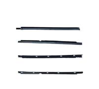 Weatherstrip Window Trim Seal Belt for Pajero 2nd V20 for Montero MB669117 1989-1999 Sealing Rubber Glass Protect 5 Door 4 Pieces Window Glass Rubber Outside