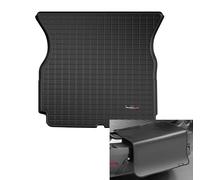 WeatherTech Cargo Trunk Liner with Bumper Protector for Tesla Model X, Model X, Behind 2nd Row w/Bumper Protector (401003SK), Black