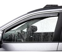 WeatherTech Custom Fit Side Window Deflectors for Ford Edge ST, Edge (80796IM), Dark