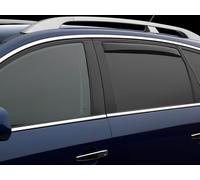 WeatherTech Custom Fit Side Window Deflectors for Ford Edge ST, Edge (81796IM), Dark