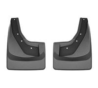 WeatherTech Custom No Drill Splash Guard MudFlaps for RAM Ram 1500 RHO, Ram Truck 1500 RHO, Rear Pair (120223), Black