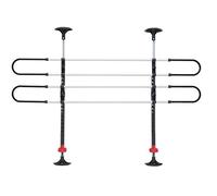 WeatherTech Universal Car Divider for Dogs|Universal|Height and Width Adjustable|2 Bars|Made