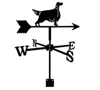 Weathervane Metal Weather Vane Stainless Steel Measuring Tool Ground Stake For Roofs Wind Direction Indicator