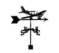 Weathervane Stainless Steel Weather Vane Durable Retro Farm Scene Wind Direction Indicator Garden Stake Measuring Tools