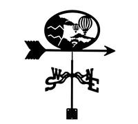 Weathervane Stainless Steel Weather Vane for Garden Retro Wind Vane Creative Garden Stake Wind Direction Indicator for Yard Cupolas Farm Sheds Measuring Tool