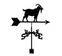 Weathervane Stainless Steel Weather Vane for Sheep Retro Wind Vane Creative Wind Direction Indicator Garden Stake for Yard Cupolas Farm Sheds Measuring Tool