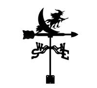 Weathervane Stainless Steel Wind direction indicator Sculptures Weather Vane Wind Direction Indicator Durable Weathercock Measuring Tools Outdoor Gardens Houses Patio Law