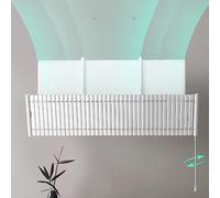 Weathervane Windscreen Cold Air Return Deflector 3 Modes Adjustable Air Conditioning Windscreen Heat Dissipation