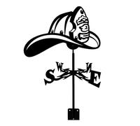 Weathervane with Metal Decorative Weather Vane Wind Direction Indicator Stainless Steel Wind Vane Measuring Tool with Mounting Bracket