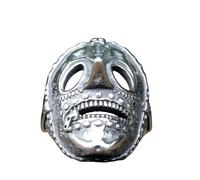 WEAV Men's Slipknot Mask Ring Gothic Anel Motorcycle Band Jewelery Party Vintage