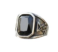 WEAV New Men's Rings Lucifer Satan Punk Rock Personality Religion Jewelry Gift Vintage