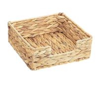 Weave Napkin Holder, Wicker Weave Baskets Woven Rattan Serving Tray Guest Towel Napkin Baskets for Bathroom Home Office Storage