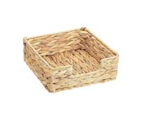 Weave Napkin Holder, Wicker Weave Baskets Woven Rattan Serving Tray Guest Towel Napkin Baskets for Bathroom Home Office Storage