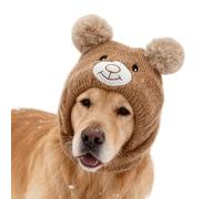 Weave Thicken Dog Hat Holiday Knitted Pet Friendly Head Gear Suitable for Delicate Coat Puppies Acrylic Dog