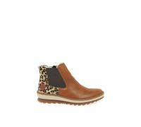 Rieker Weave Womens Chelsea Boots 4 UK Brown