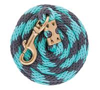 Weaver Equine Performance Lead Rope, Long Horse Lead Rope with Quick Halter Attachment, Soft Comfort Grip, Barn Horse Tack for Daily Use & Showing