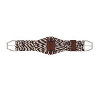 Weaver Equine Synergy® 100% Mohair 27-Strand Straight Cinch, Navy/Natural