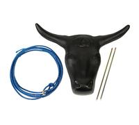 Weaver Equine Youth Steer Head Roping Kit - 20” Dummy with 20’ Waxed Medium Lay Rope