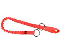 Weaver Leather 08-98226 (-BO) Arborist Bungee Chain Saw Strap, Orange - 33 1/2", 33-1/2" with Two Rings