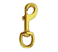 Weaver Leather #225 Round Swivel Snap (Solid Brass), 5/8"