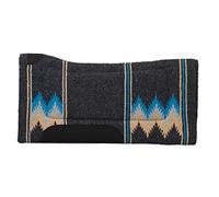 Weaver Leather Acrylic Saddle Pad, Charcoal/Teal