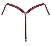 Weaver Leather Austin Breast Collar, Rich Brown