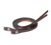 Weaver Leather Basin Cowboy Split Reins Brown, 5/8 x 8'