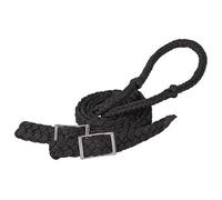Weaver Leather Braided Nylon Barrel Rein, Black, 1/2 X 8