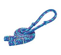 Weaver Leather Braided Nylon Barrel Rein Royal Blue/Purple/Hurricane Blue, 1/2 X 8