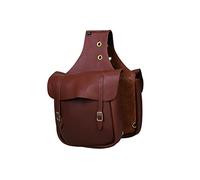 Weaver Leather Chap Leather Saddle Bag, Brown, 11" X 12" X 4"