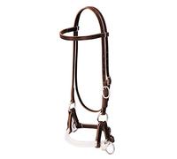 Weaver Leather Deluxe Latigo Leather Side Pull, Double Rope