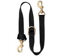 Weaver Leather Deluxe Nylon Tie Down Strap Black, 1"x40" Adjustable