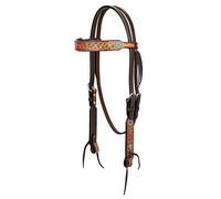 Weaver Leather Floral Vine Browband Hdstl