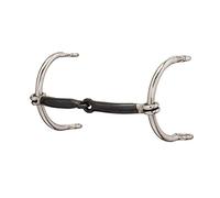Weaver Leather Gag Bit, Smooth Sweet Iron Snaffle Mouth