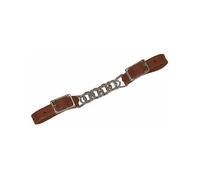 Weaver Leather Horizons Single Flat Link Chain Curb Strap, 4 1/2-Inch, Sunset