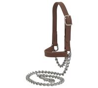 Weaver Leather Livestock Brahma Webb Goat Halter, Brown, Small
