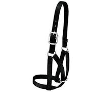 Weaver Leather Livestock Cow Barn Halter, Black, Small