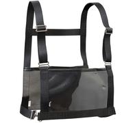 Weaver Leather Livestock Exhibitor Number Harness, Black, Small/Medium