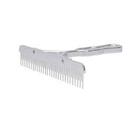 Weaver Leather Livestock Fluffer Comb, Aluminum/Stainless Steel