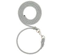 Weaver Leather Livestock Livestock Adjustable Poly Neck Rope, Gray, 1/2" x 1'