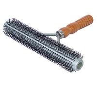 Weaver Leather Livestock Wide Range Brush, Silver/Purple