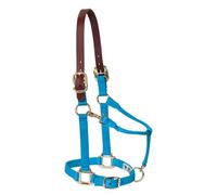 Weaver Leather Nylon Adjustable Breakaway Horse Halter, Large, Hurricane Blue