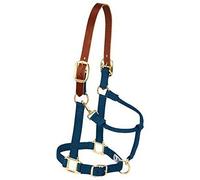 Weaver Leather Nylon Adjustable Breakaway Horse Halter, Small, Navy