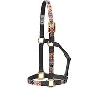 Weaver Leather Nylon Crimson Aztec Non-Adjustable Halter, Large