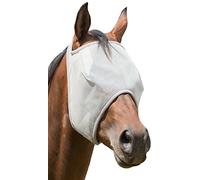 Weaver Leather Open Ear Fly Mask with Xtended Life Closure System Gray Large