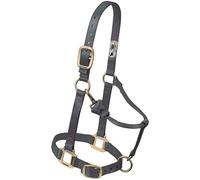 Weaver Leather Original Adjustable Chin and Throat Snap Halter, 1" Average Horse