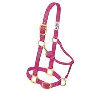 Weaver Leather Original Adjustable Chin and Throat Snap Halter L. Raspberry